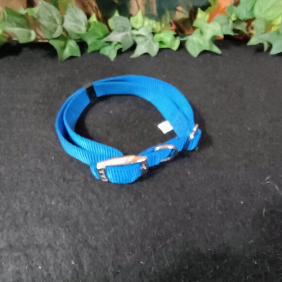 Double Nice Medium Navy Blue Quilted Puffer Dog Vest Pet Coat Warm - Picture 5 of 6